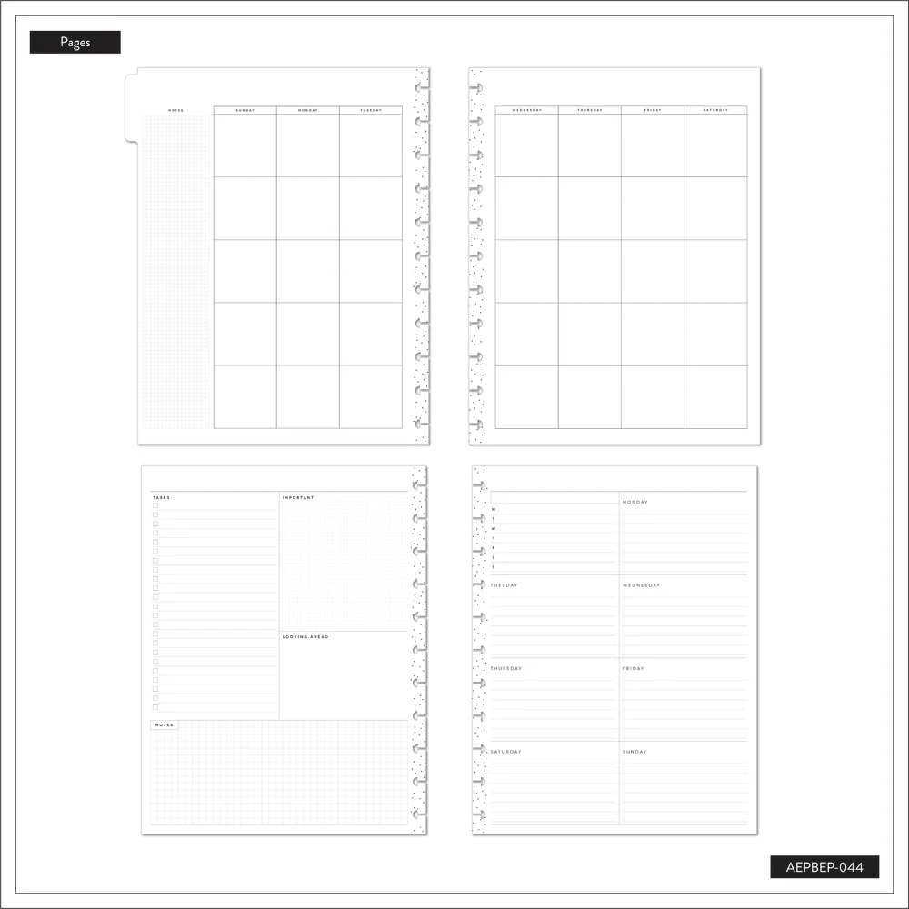 Happy Planner x Breathe Live Explore - Big Dashboard Extension Pack - 6 Months 7 Happy Planner x Breathe Live Explore - Big Dashboard Extension Pack - 6 Months