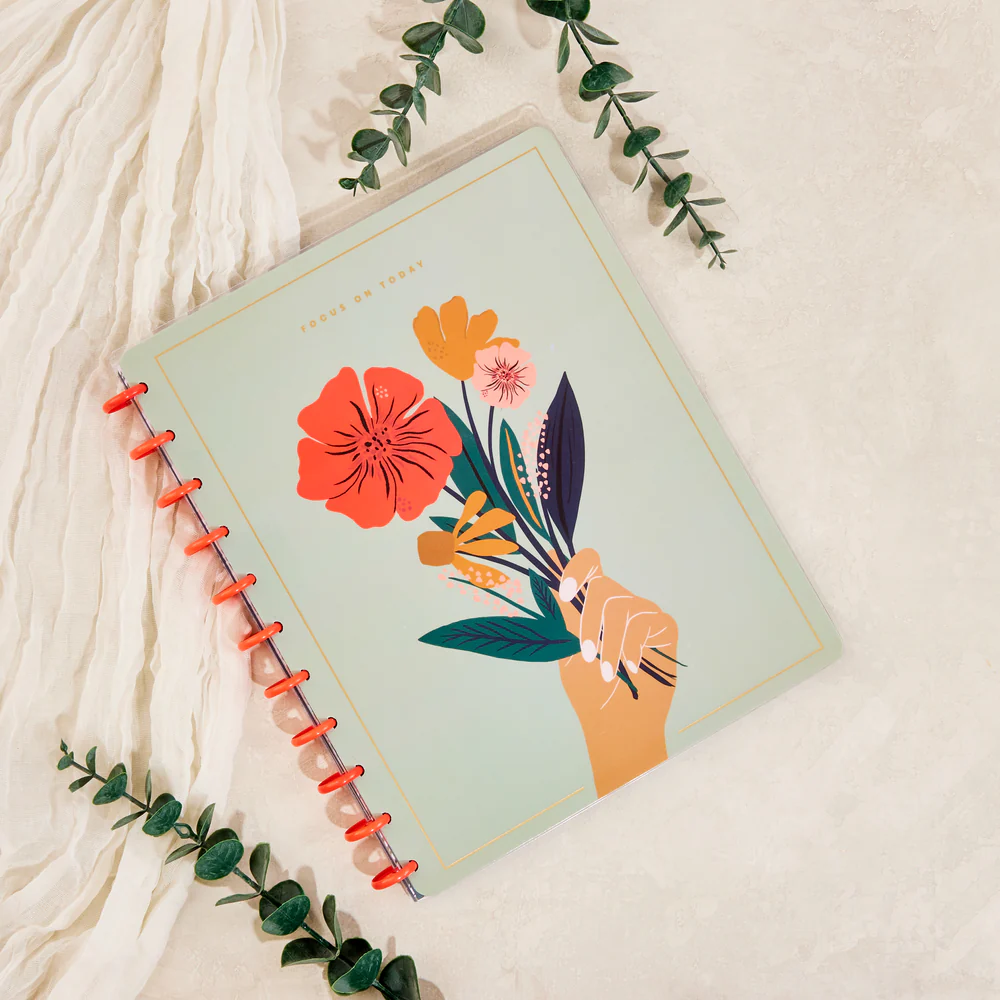 Happy Planner x Breathe Live Explore - Dotted Lined Big Notebook - 60 Sheets