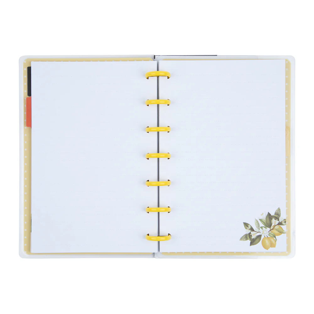 Fruit & Flora - Dotted Lined Mini Notebook - 60 Sheets 4 Fruit & Flora - Dotted Lined Mini Notebook - 60 Sheets