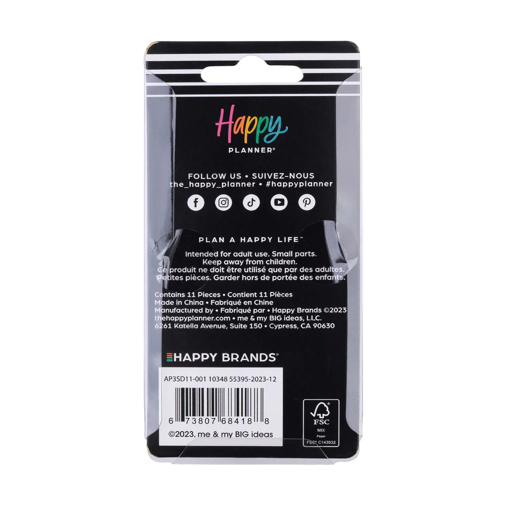 Glossy Tortoise - Expander Plastic Disc Set 7 Glossy Tortoise - Expander Plastic Disc Set