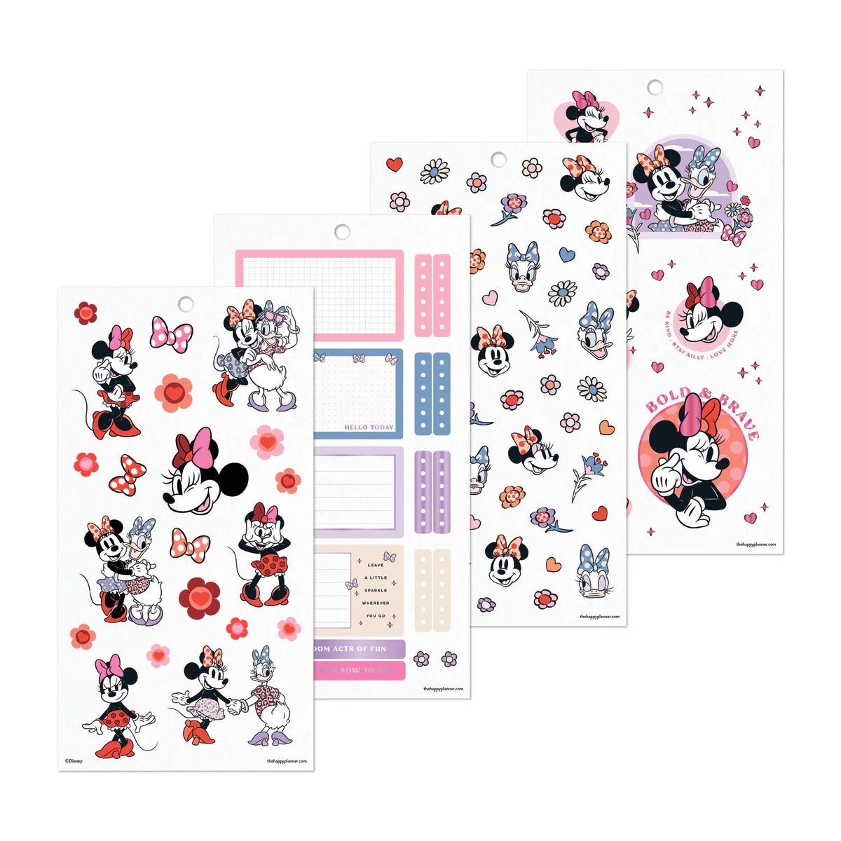 Disney Minnie Mouse Bow Happy - Value Pack Stickers 10 Disney Minnie Mouse Bow Happy - Value Pack Stickers