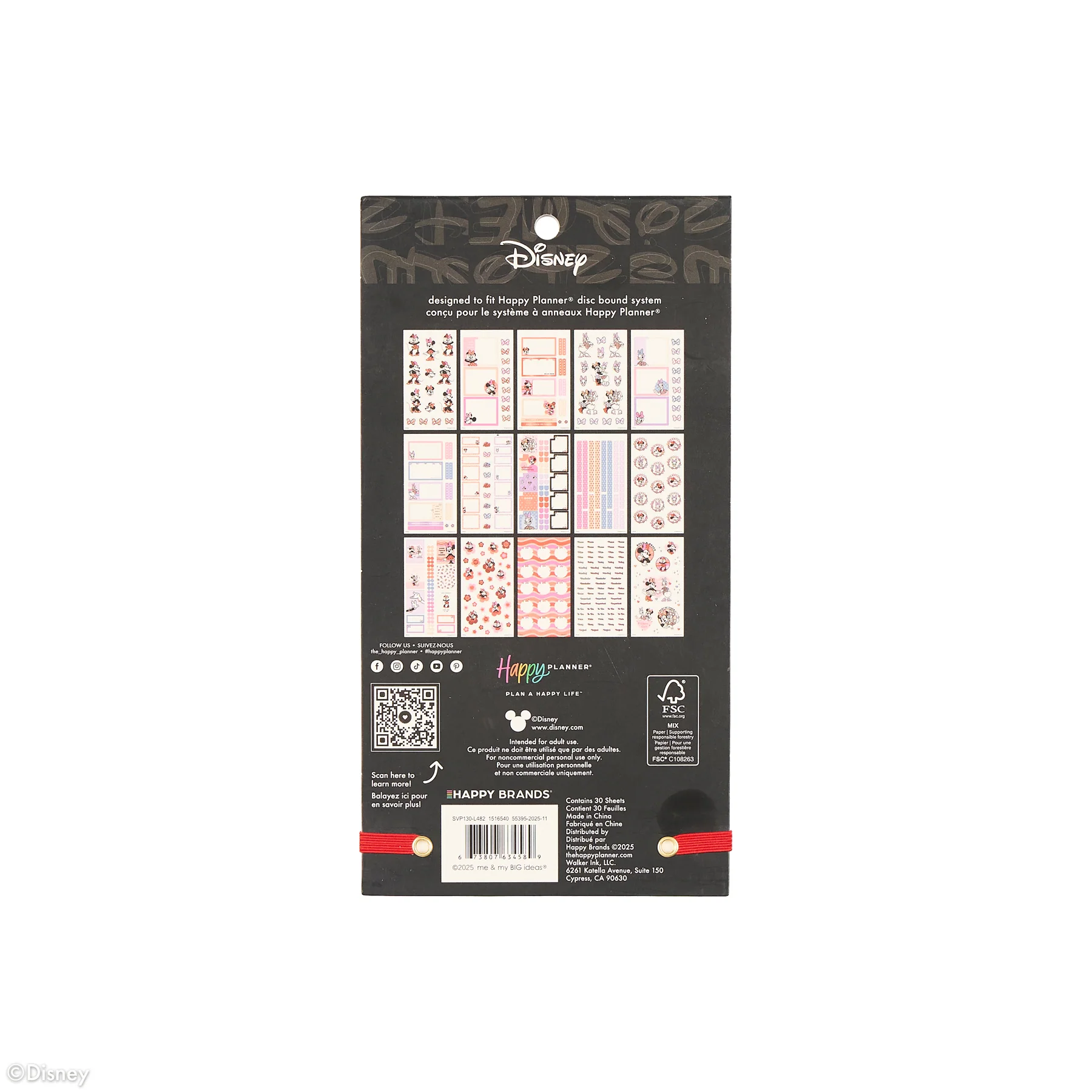 Disney Minnie Mouse Bow Happy - Value Pack Stickers 14 Disney Minnie Mouse Bow Happy - Value Pack Stickers