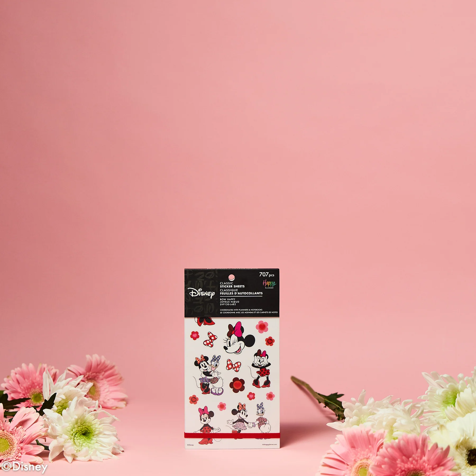 Disney Minnie Mouse Bow Happy - Value Pack Stickers