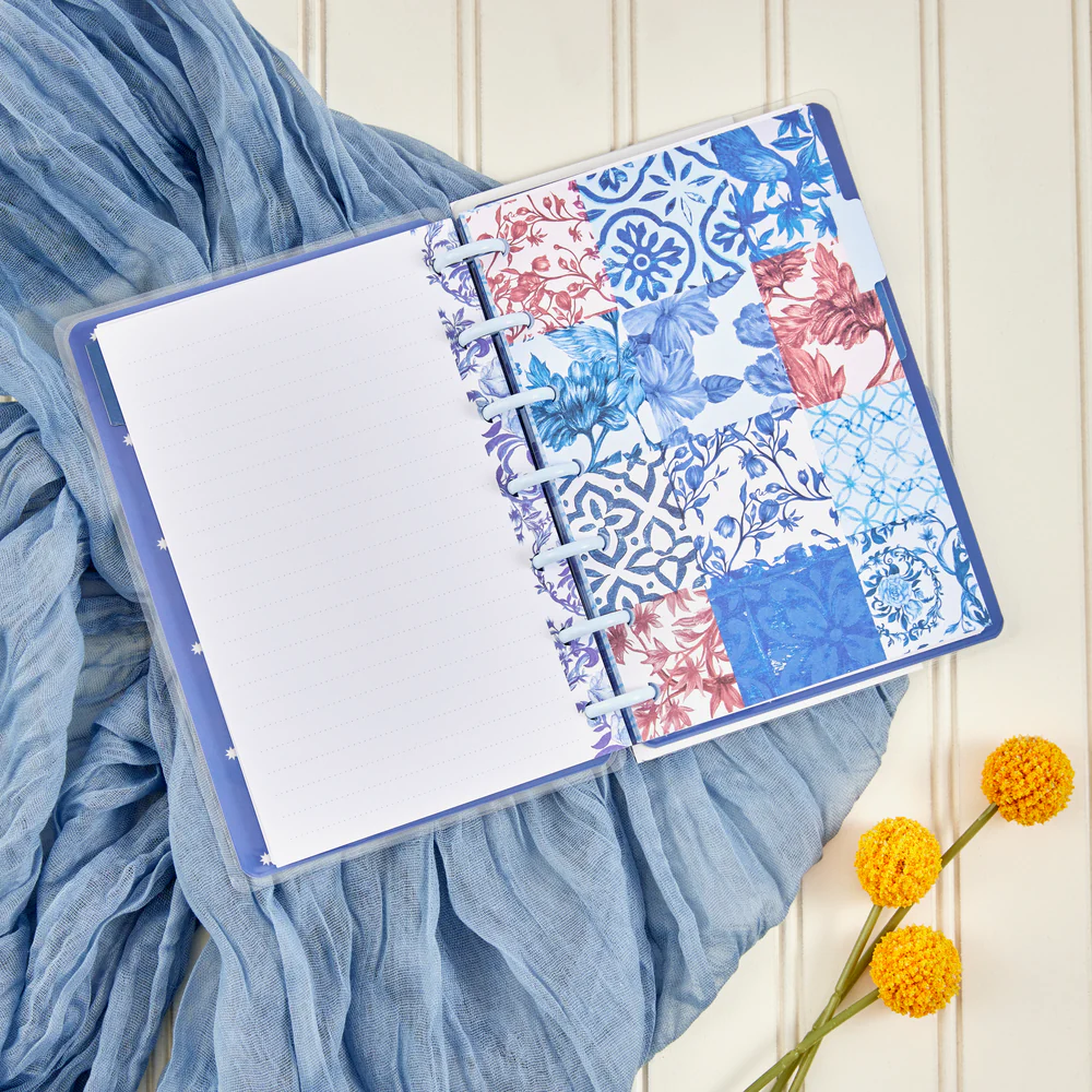 Shibori - Dotted Lined Mini Notebook - 60 Sheets 4 Shibori - Dotted Lined Mini Notebook - 60 Sheets
