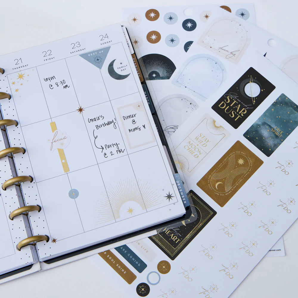 Sophisticated Stargazer - Value Pack Stickers - Mini 2 Sophisticated Stargazer - Value Pack Stickers - Mini