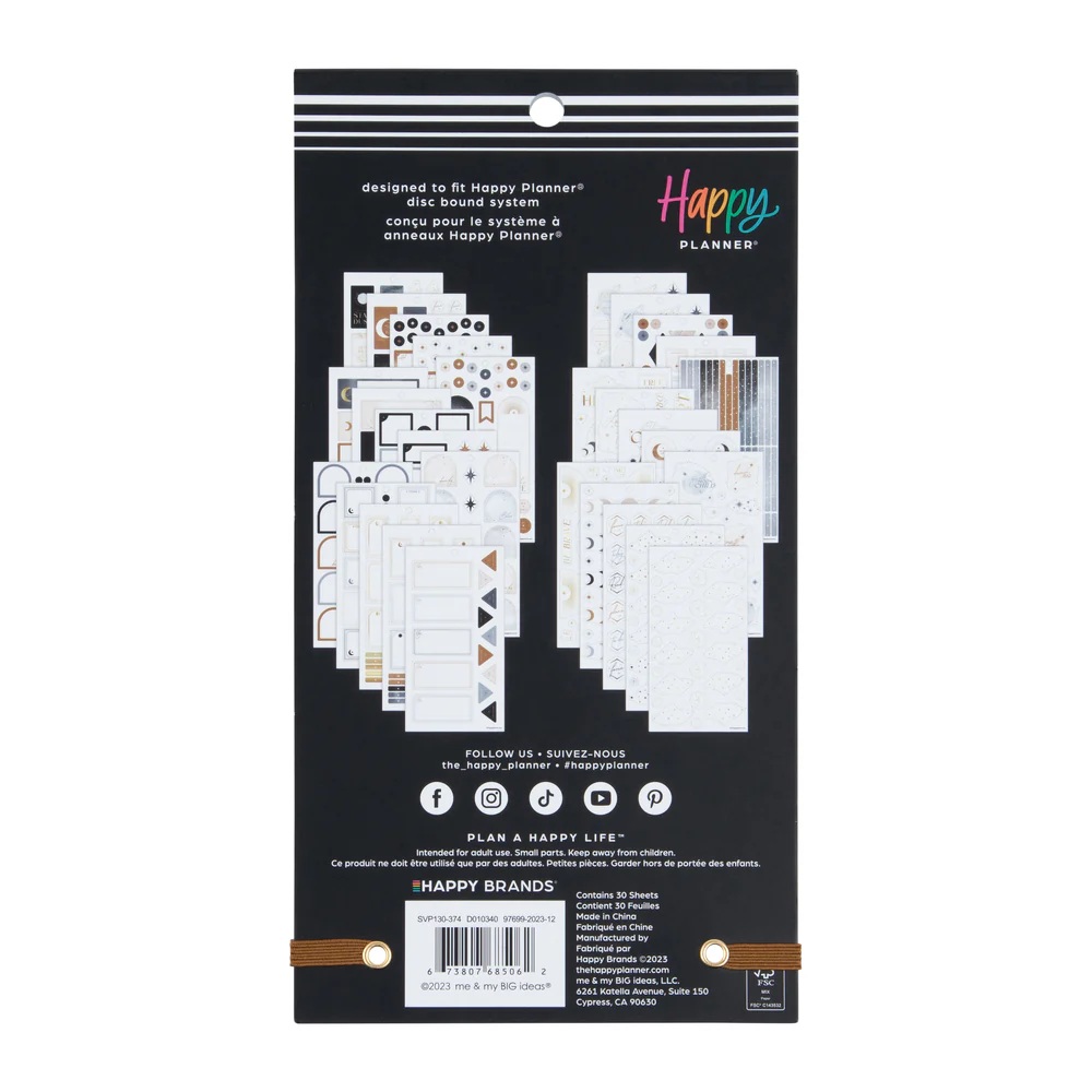 Sophisticated Stargazer - Value Pack Stickers - Mini 7 Sophisticated Stargazer - Value Pack Stickers - Mini
