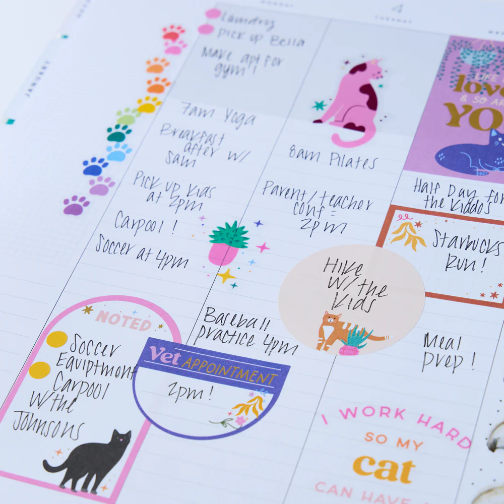 Whimsical Whiskers - Value Pack Stickers - Big 3 Whimsical Whiskers - Value Pack Stickers - Big