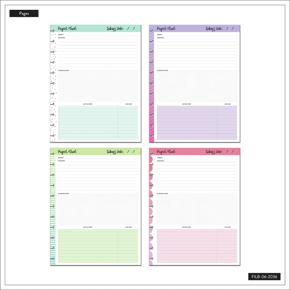 Everyday Project - Dashboard Big Filler Paper - 40 Sheets 2 Everyday Project - Dashboard Big Filler Paper - 40 Sheets