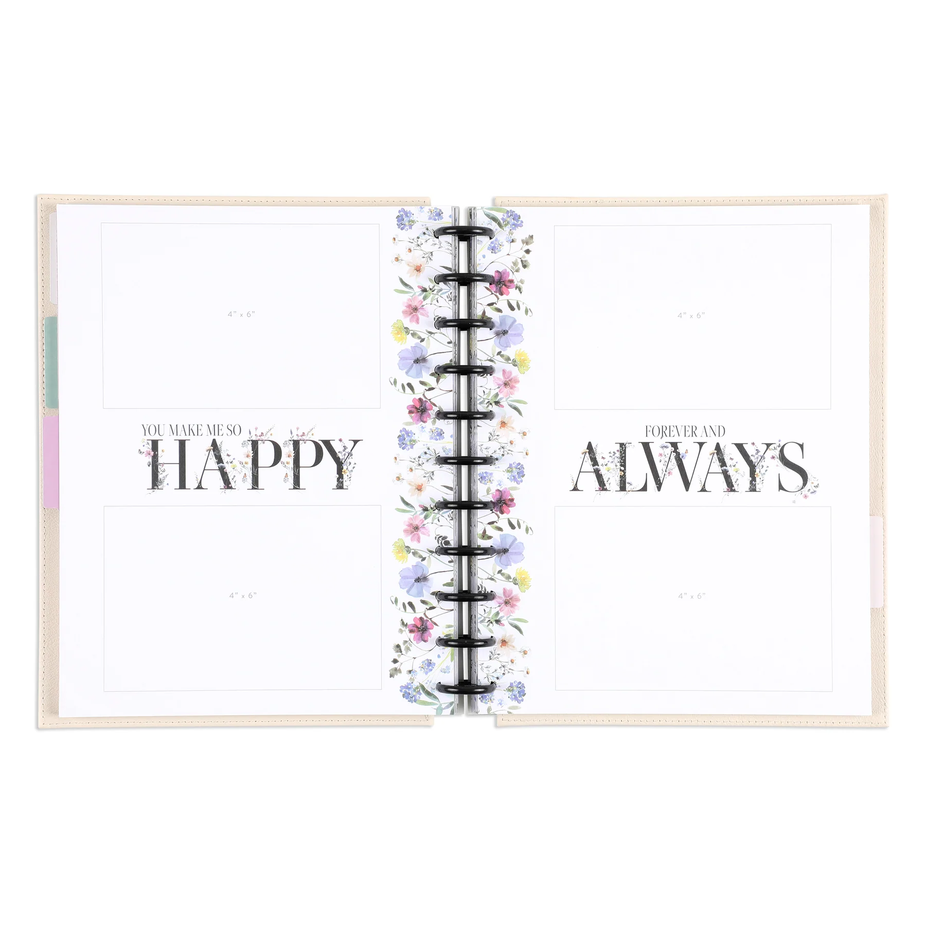 Blooming Romance Wedding - DELUXE Big Happy Memory Keeping Wedding Photo Journal - 80 Sheets 6 Blooming Romance Wedding - DELUXE Big Happy Memory Keeping Wedding Photo Journal - 80 Sheets