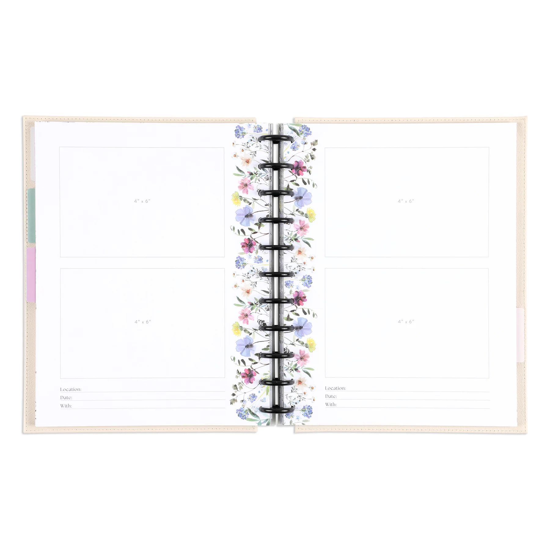 Blooming Romance Wedding - DELUXE Big Happy Memory Keeping Wedding Photo Journal - 80 Sheets 8 Blooming Romance Wedding - DELUXE Big Happy Memory Keeping Wedding Photo Journal - 80 Sheets