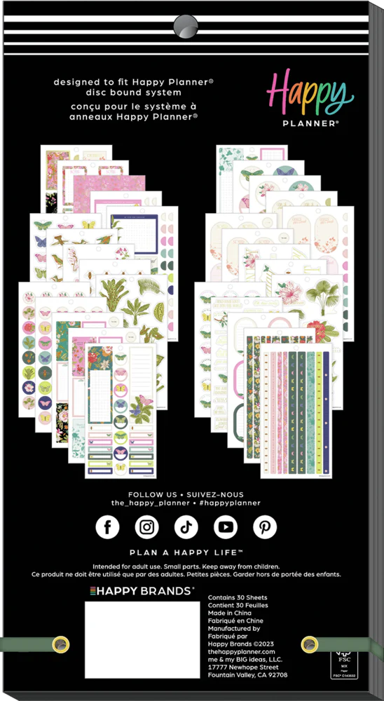 Feathers & Flowers - Value Pack Stickers 8 Feathers & Flowers - Value Pack Stickers
