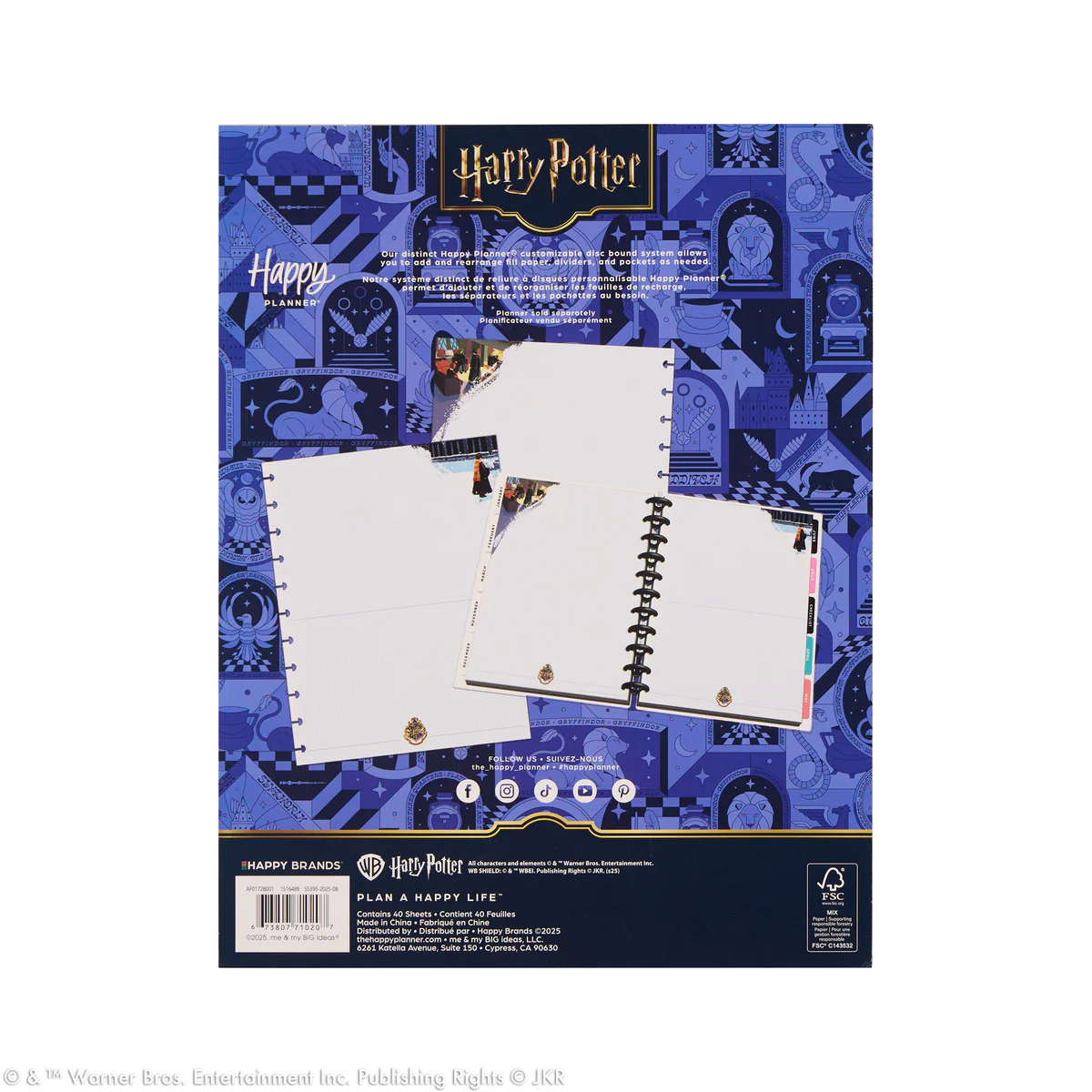 Harry Potter Enchanted Grounds - Dashboard Big Filler Paper - 40 Sheets 10 Harry Potter Enchanted Grounds - Dashboard Big Filler Paper - 40 Sheets
