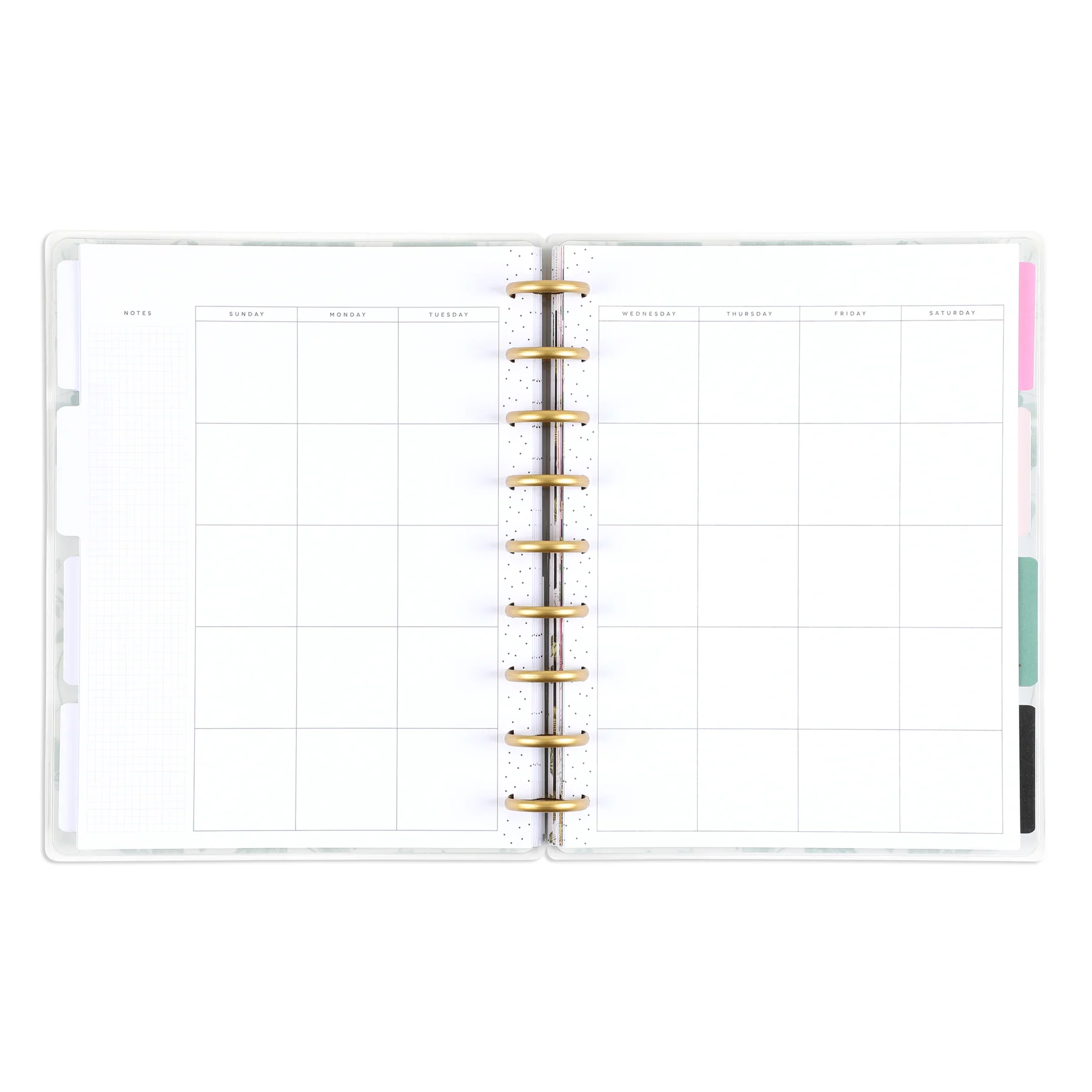 Undated Feathers & Flowers Happy Planner - Classic Vertical Layout - 12 Months 5 Undated Feathers & Flowers Happy Planner - Classic Vertical Layout - 12 Months