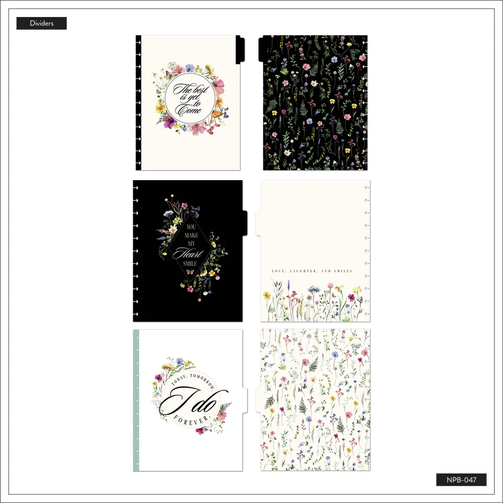 Blooming Romance Wedding - Dot Grid + Checklist Pages Notebook - 60 Sheets 6 Blooming Romance Wedding - Dot Grid + Checklist Pages Notebook - 60 Sheets