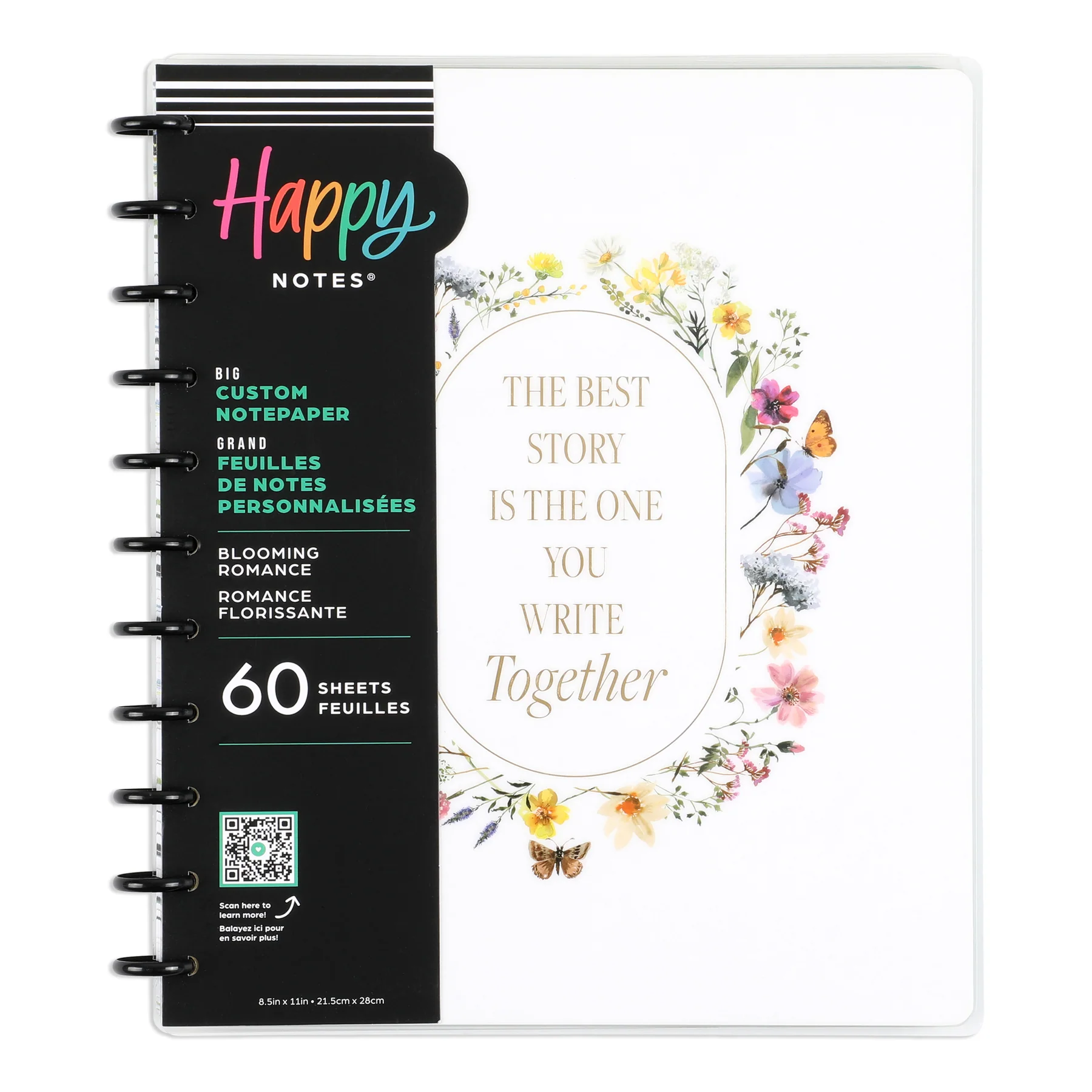 Blooming Romance Wedding - Dot Grid + Checklist Pages Notebook - 60 Sheets 9 Blooming Romance Wedding - Dot Grid + Checklist Pages Notebook - 60 Sheets