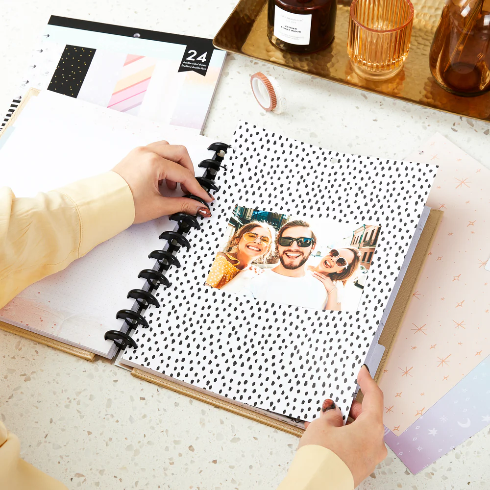 Happy Memory Keeping® - Muted Colors Big Pre-Punched Cardstock 4 Happy Memory Keeping® - Muted Colors Big Pre-Punched Cardstock