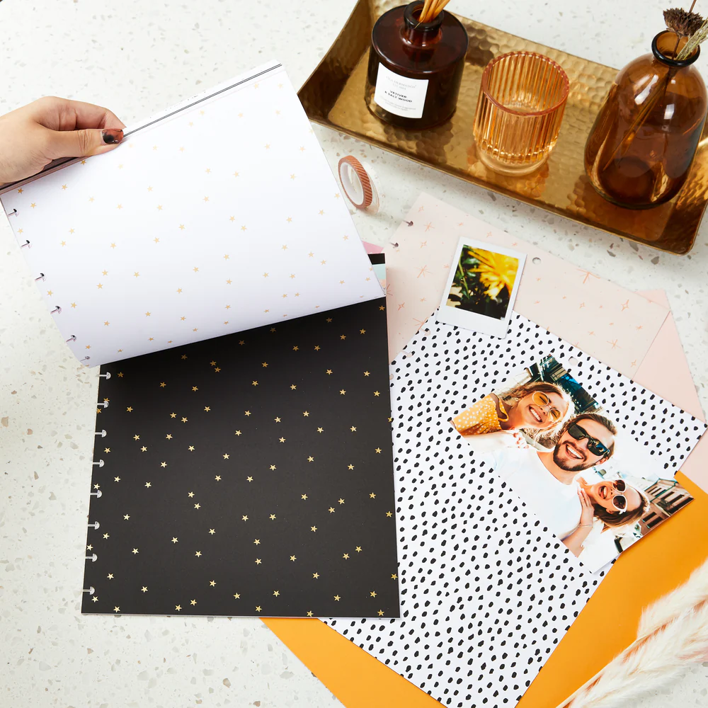Happy Memory Keeping® - Muted Colors Big Pre-Punched Cardstock 6 Happy Memory Keeping® - Muted Colors Big Pre-Punched Cardstock