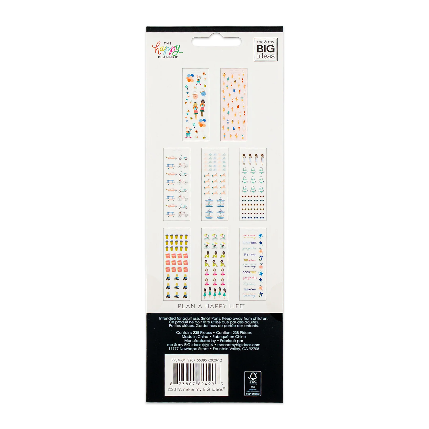 Squad Goals - 8 Sticker Sheets