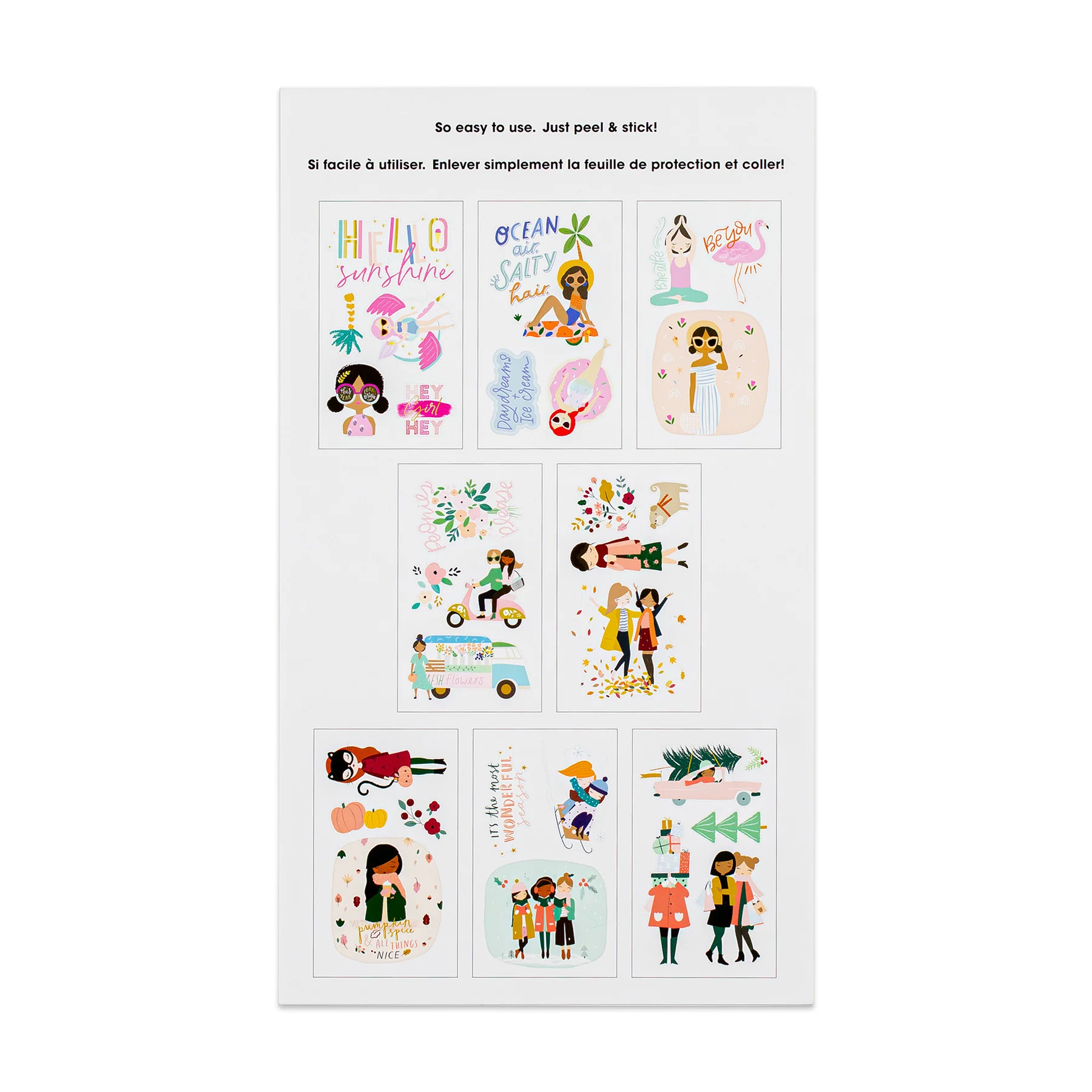 Squad Goals Seasons - 8 Sticker Sheets 5 Squad Goals Seasons - 8 Sticker Sheets