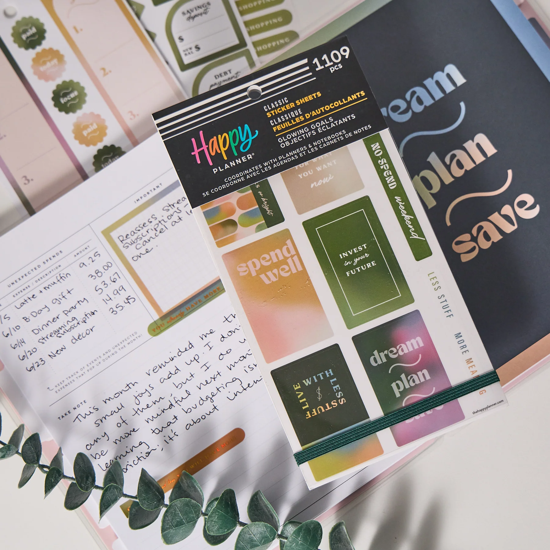 Savvy Budgeter - Value Pack Stickers