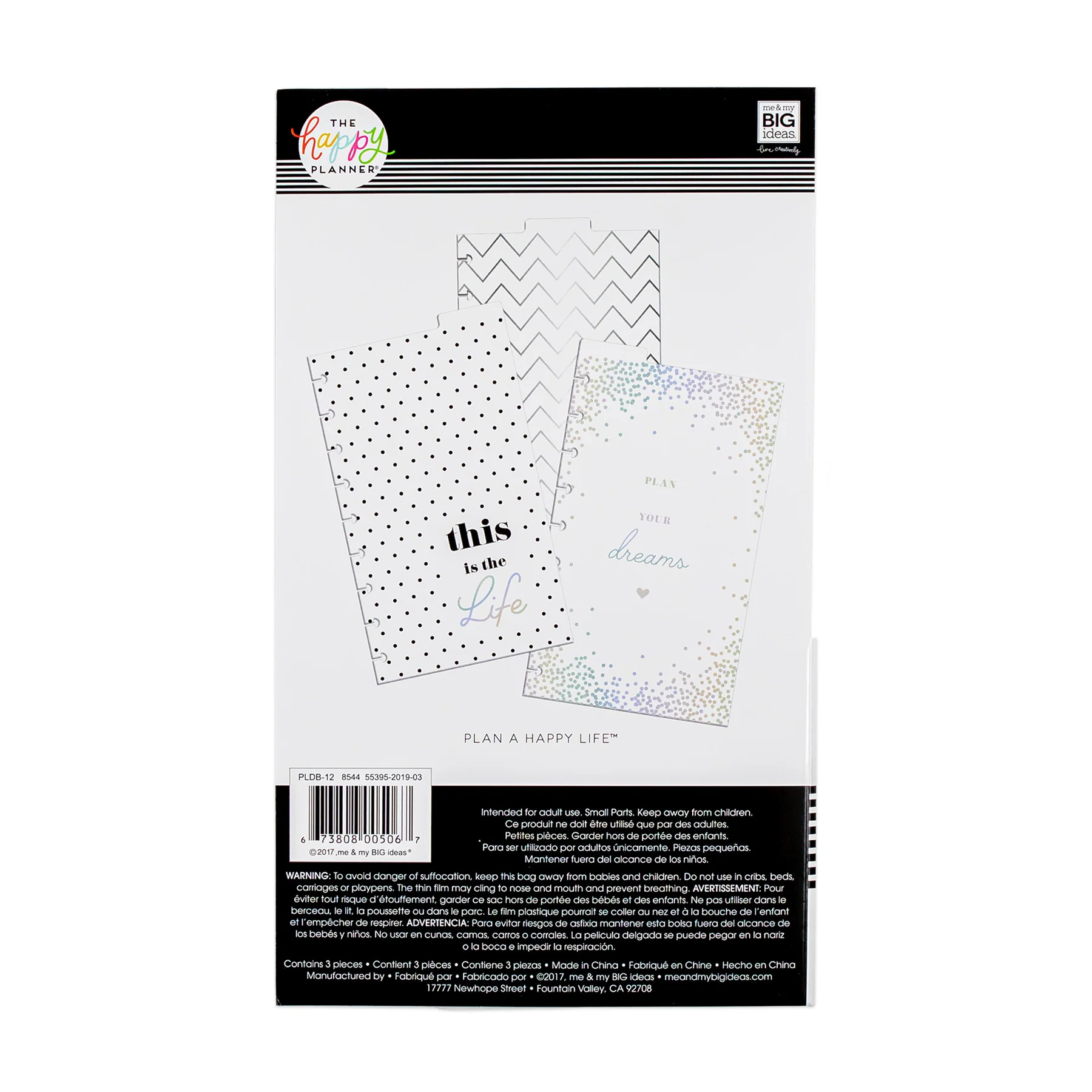 Plan Your Dreams - Classic Dashboard - 3 Pack 3 Plan Your Dreams - Classic Dashboard - 3 Pack