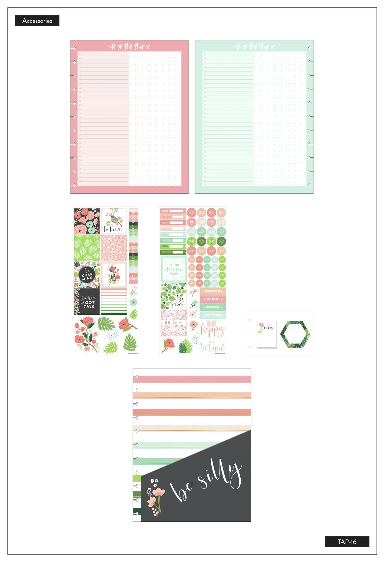 Be Kind - Big Teacher Accessory Pack