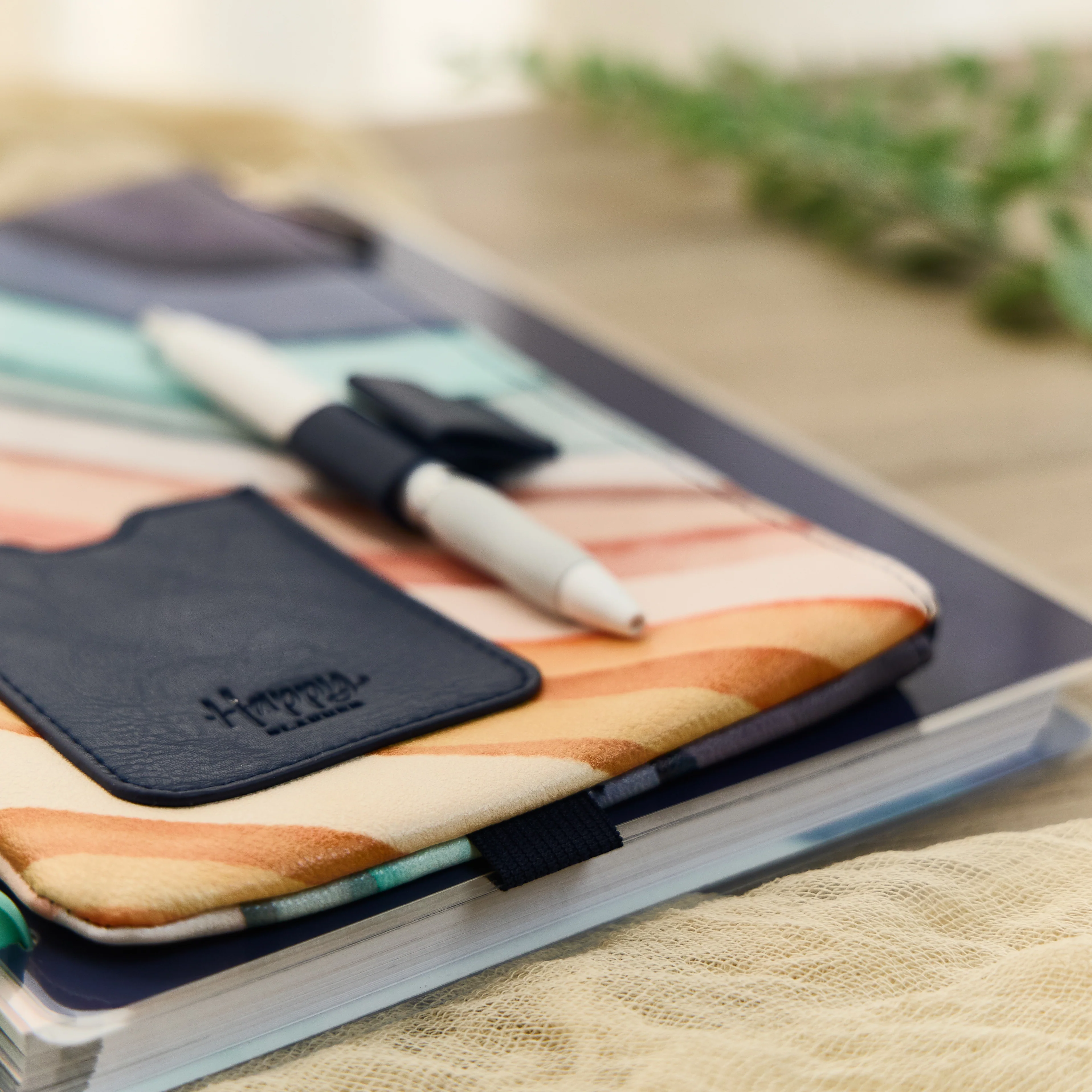 Watercolor Grace Faith - Classic Zip Pouch with Pen Loop 10 Watercolor Grace Faith - Classic Zip Pouch with Pen Loop