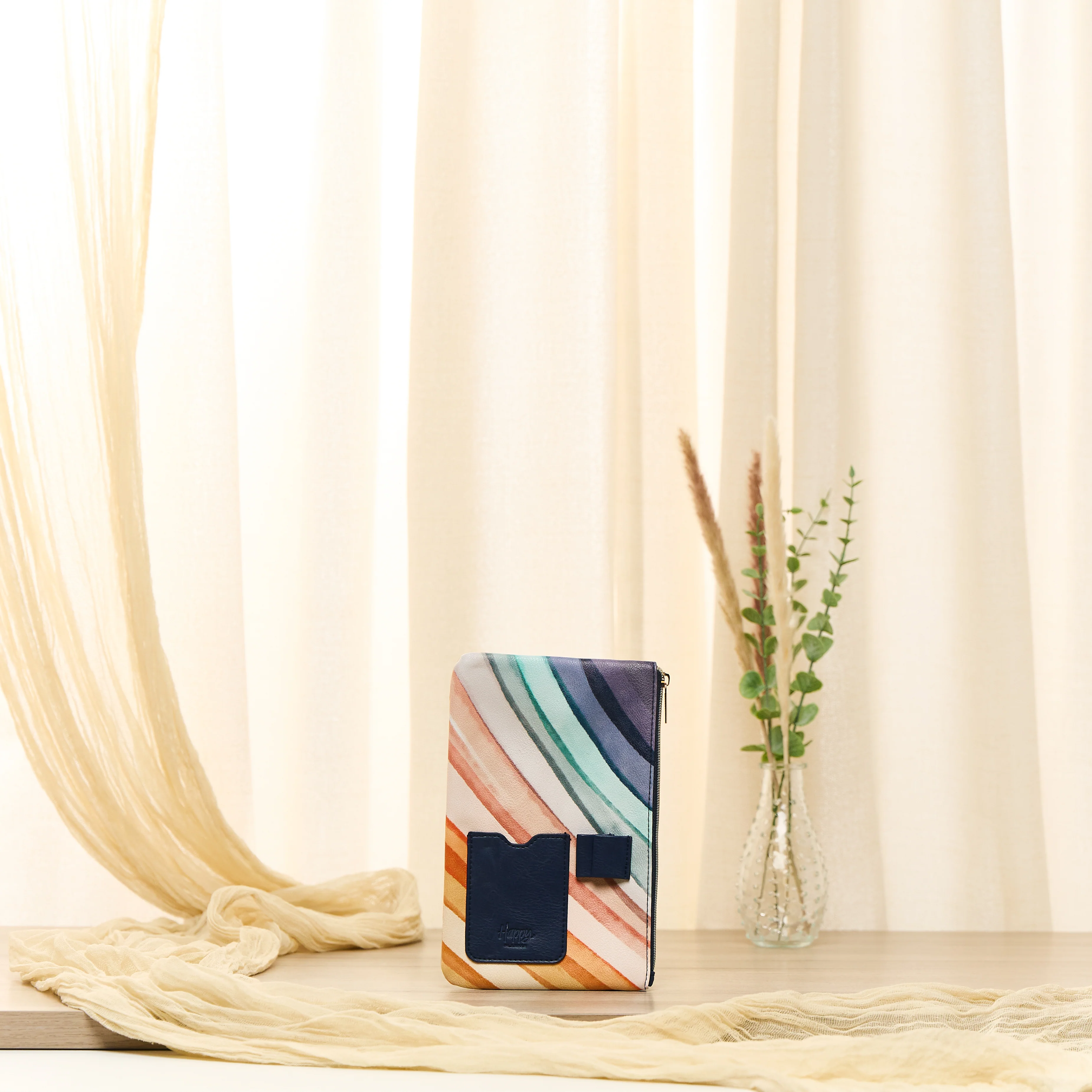 Watercolor Grace Faith - Classic Zip Pouch with Pen Loop