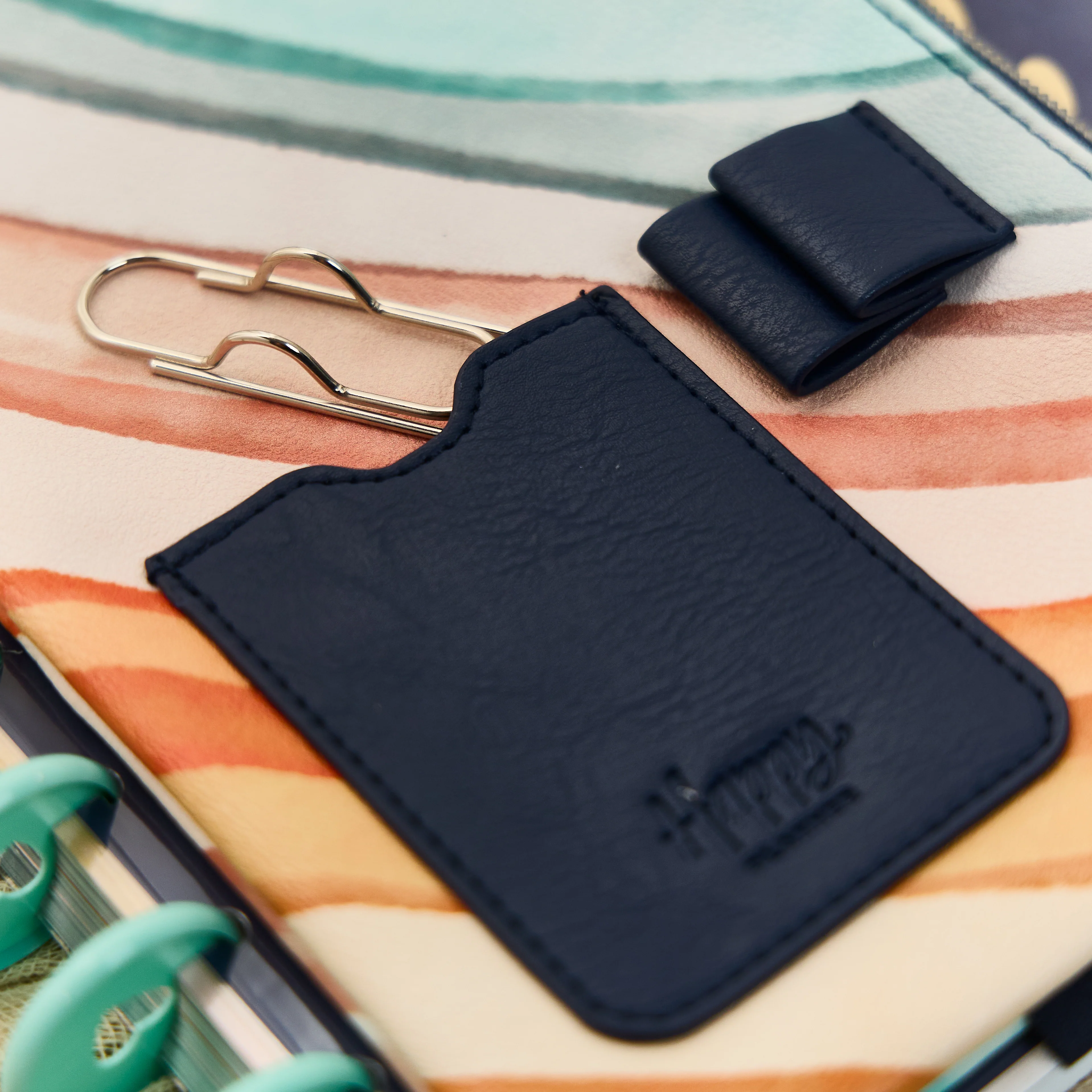 Watercolor Grace Faith - Classic Zip Pouch with Pen Loop 7 Watercolor Grace Faith - Classic Zip Pouch with Pen Loop