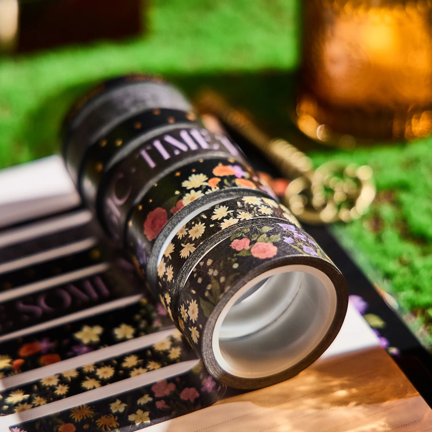 Dark Garden - Washi Tape - 7 Pack 5 Dark Garden - Washi Tape - 7 Pack