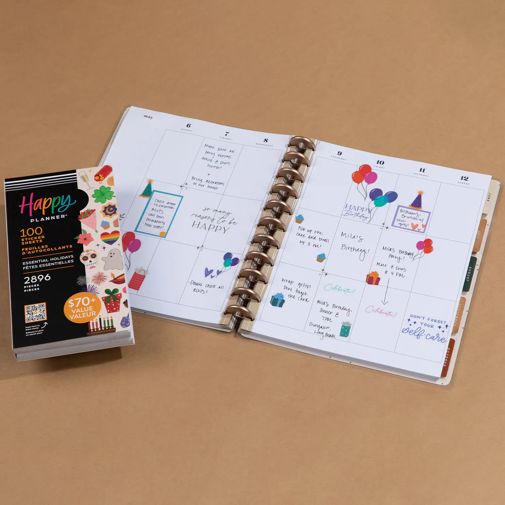 Essential Holidays - Mega Value Pack Stickers - 100 Sheets 2 Essential Holidays - Mega Value Pack Stickers - 100 Sheets