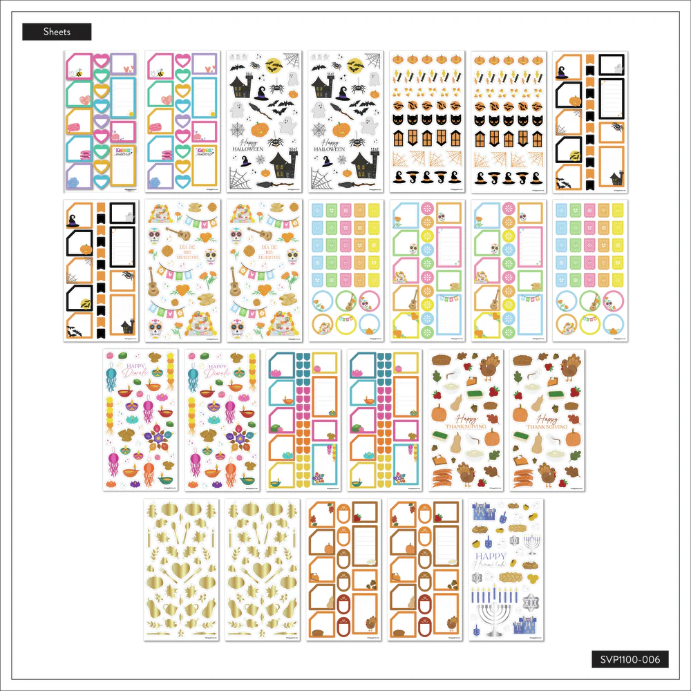 Essential Holidays - Mega Value Pack Stickers - 100 Sheets 9 Essential Holidays - Mega Value Pack Stickers - 100 Sheets