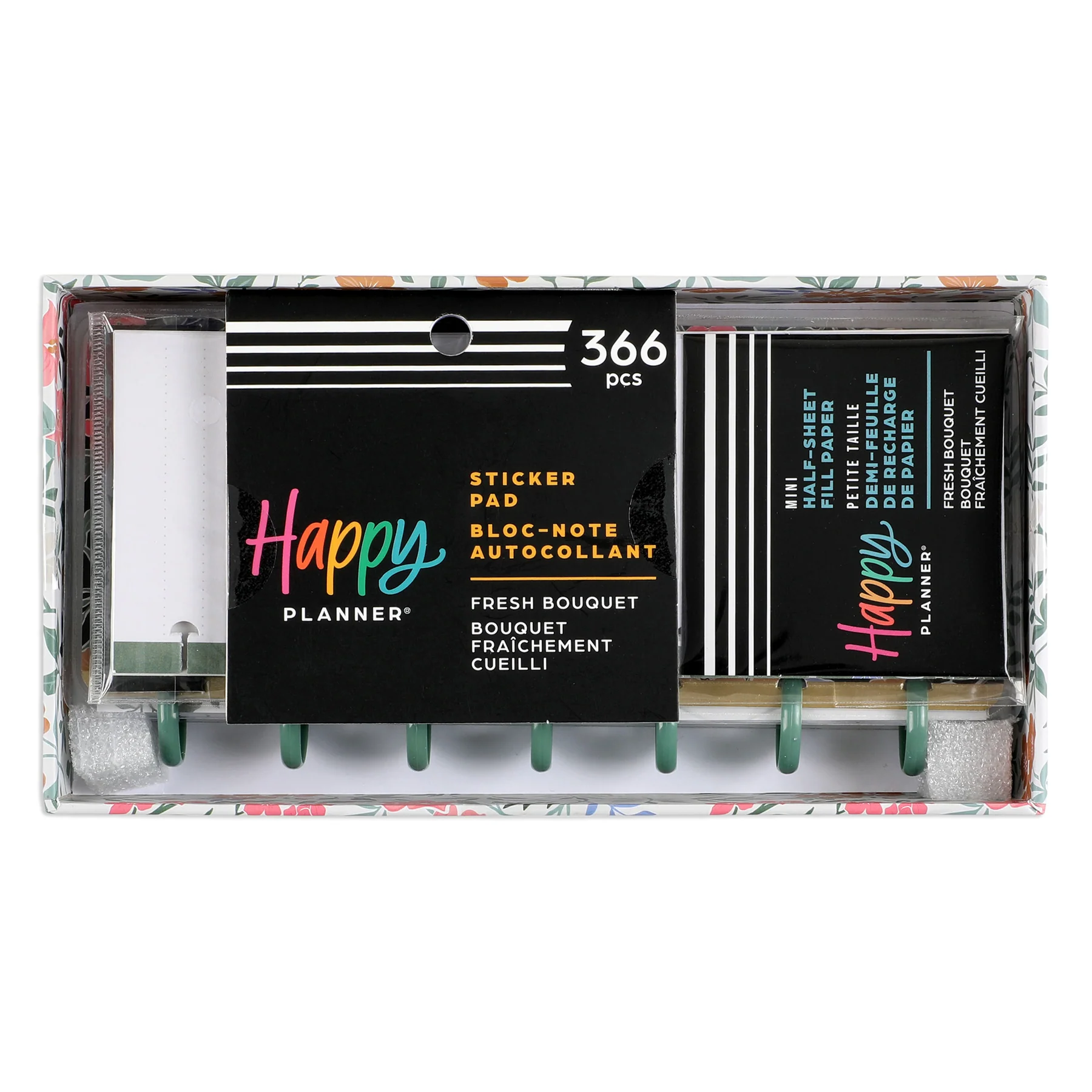 Fresh Bouquet - Skinny Mini Planner Gift Box Set 12 Fresh Bouquet - Skinny Mini Planner Gift Box Set