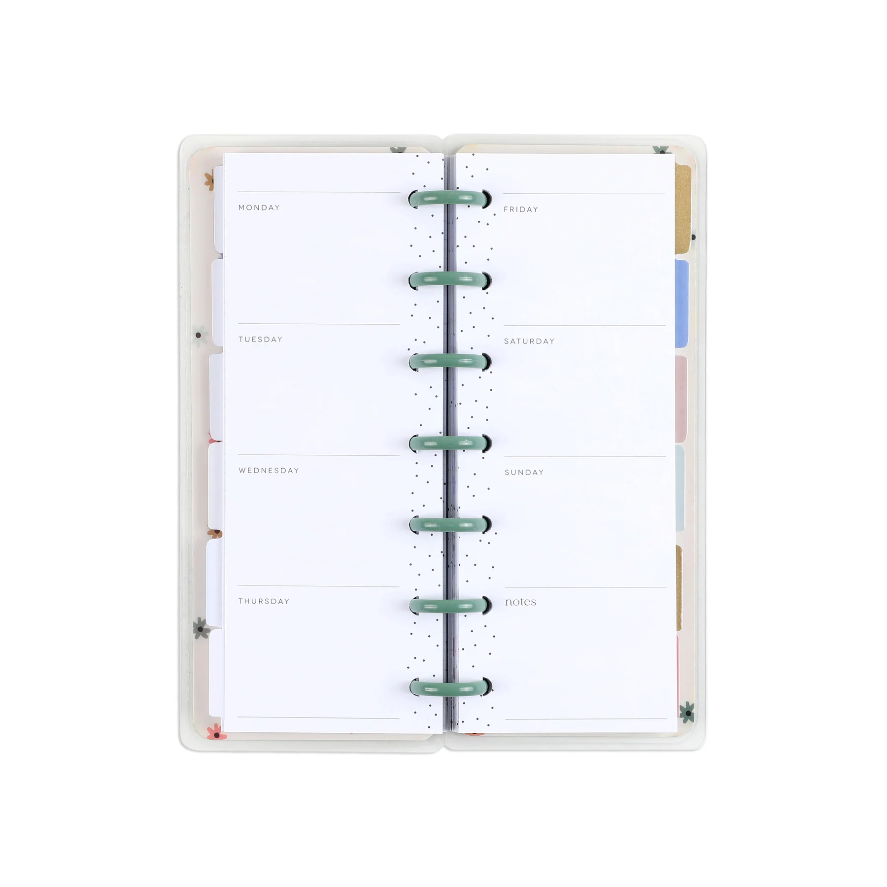 Fresh Bouquet - Skinny Mini Planner Gift Box Set 7 Fresh Bouquet - Skinny Mini Planner Gift Box Set