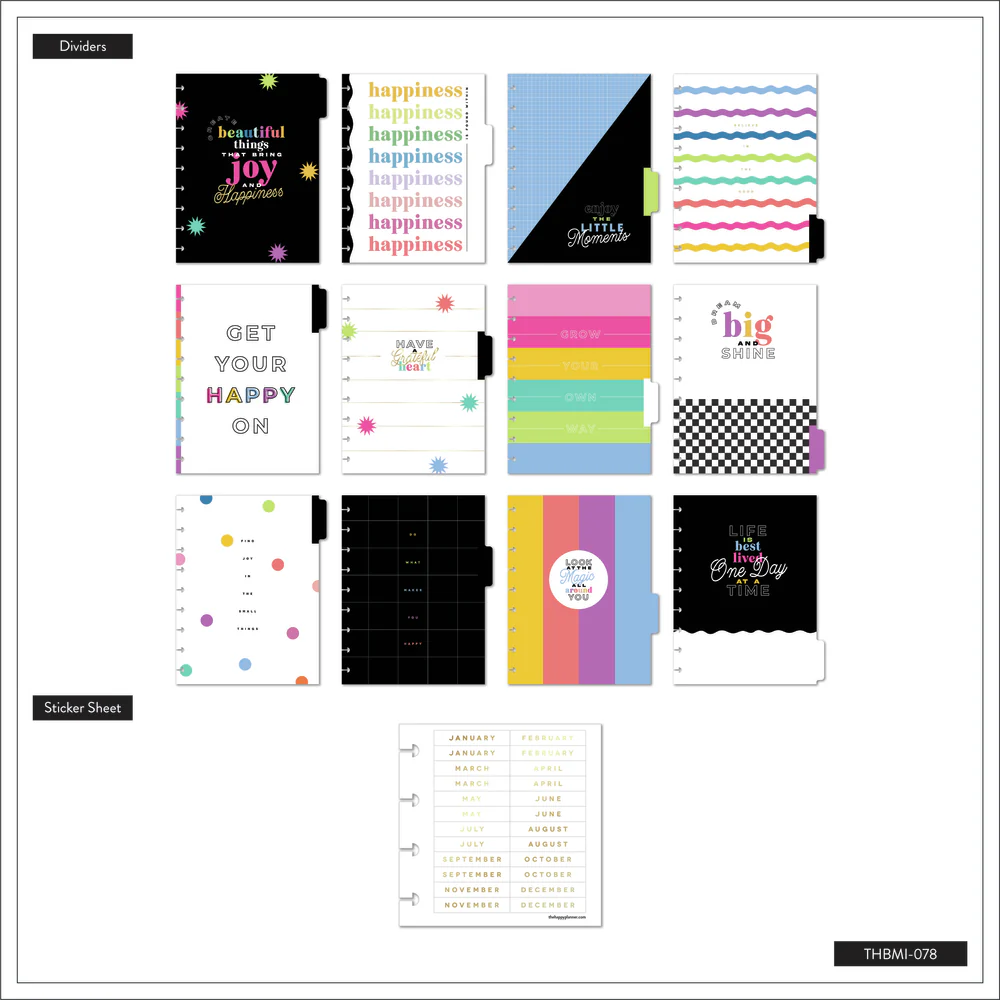 Happy Planner Starter Bundle - Classic Planner Gift Box Set 18 Happy Planner Starter Bundle - Classic Planner Gift Box Set
