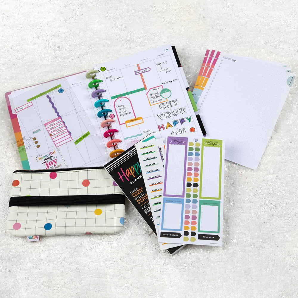 Happy Planner Starter Bundle - Classic Planner Gift Box Set 2 Happy Planner Starter Bundle - Classic Planner Gift Box Set