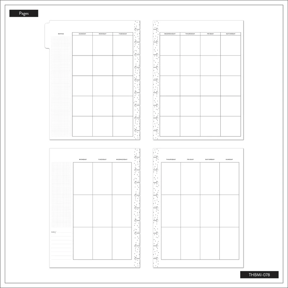 Happy Planner Starter Bundle - Classic Planner Gift Box Set 20 Happy Planner Starter Bundle - Classic Planner Gift Box Set