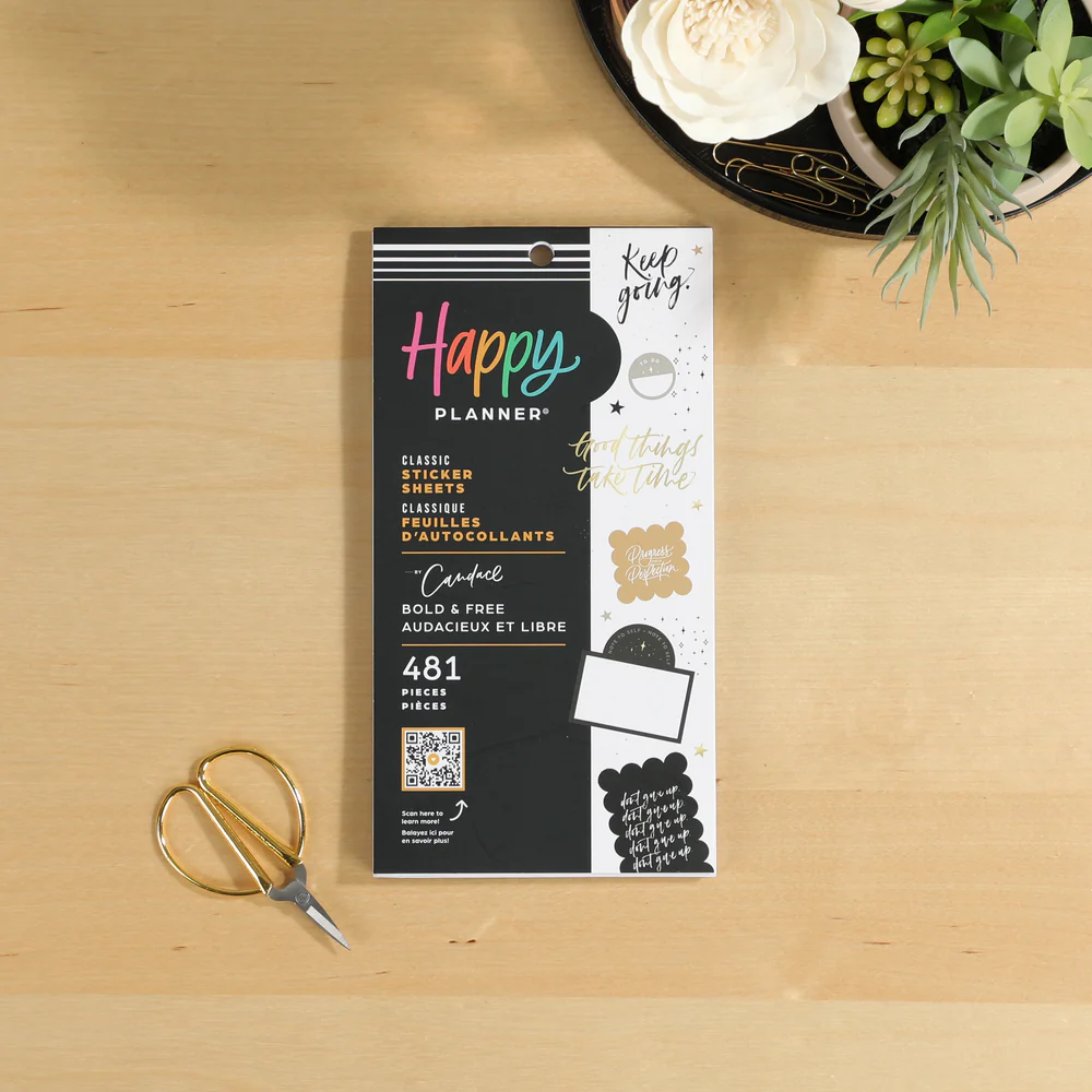 Happy Planner x By Candace Bold & Free - Value Pack Stickers 5 Happy Planner x By Candace Bold & Free - Value Pack Stickers
