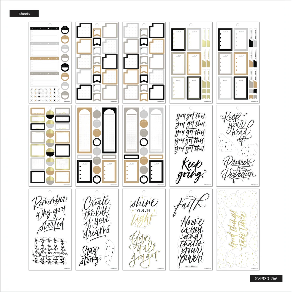 Happy Planner x By Candace Bold & Free - Value Pack Stickers 7 Happy Planner x By Candace Bold & Free - Value Pack Stickers