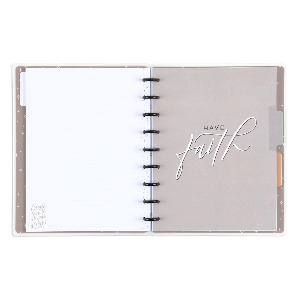 Happy Planner x By Candace Bold & Free - Dotted Lined Classic Notebook - 60 Sheets