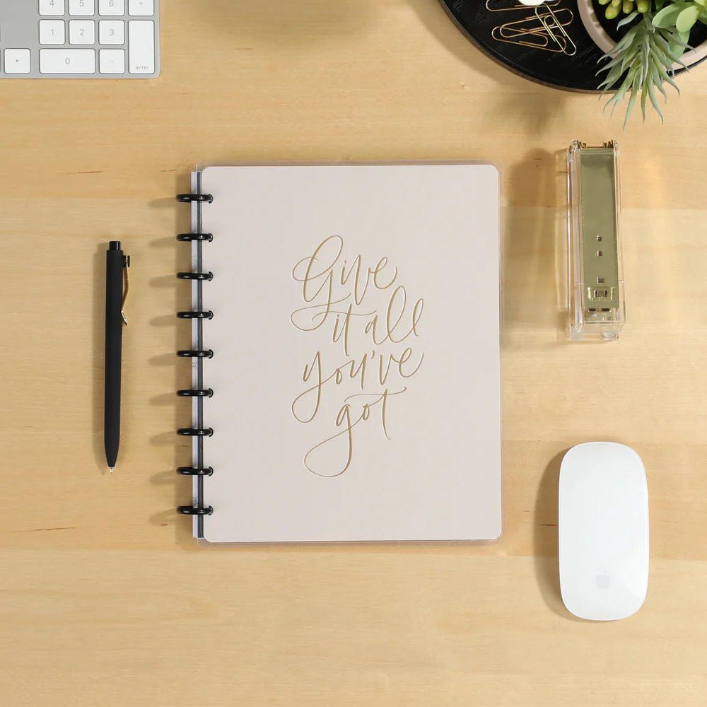 Happy Planner x By Candace Bold & Free - Dotted Lined Classic Notebook - 60 Sheets