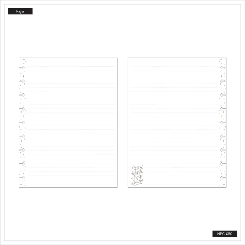 Happy Planner x By Candace Bold & Free - Dotted Lined Classic Notebook - 60 Sheets 7 Happy Planner x By Candace Bold & Free - Dotted Lined Classic Notebook - 60 Sheets