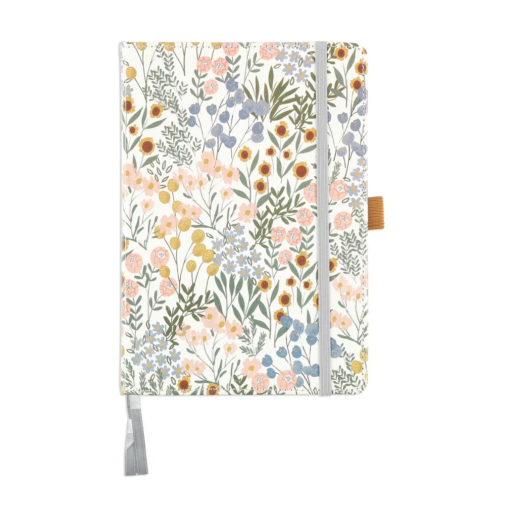 Ditsy Wildflower - Bullet Dot Grid Happy Journal® - 80 Sheets - 160gsm Paper