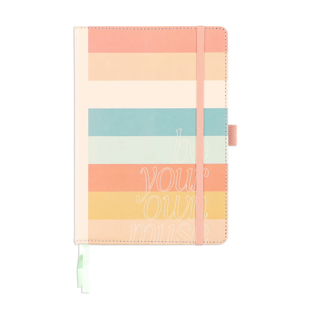 Sunset Stripe - Bullet Dot Grid Happy Journal® - 80 Sheets - 160gsm Paper