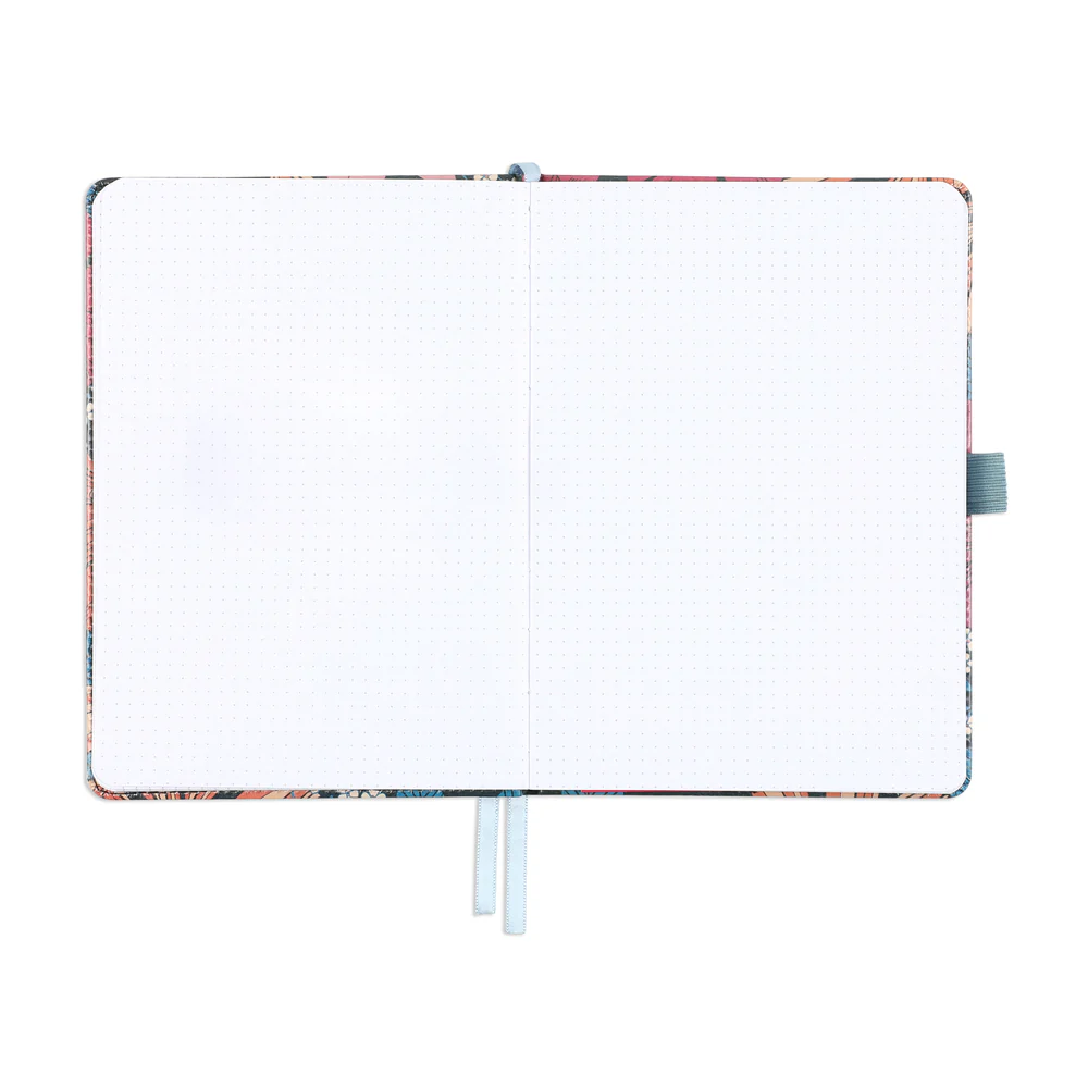 Retro Blooms - Bullet Dot Grid Happy Journal® - 80 Sheets - 160gsm Paper 4 Retro Blooms - Bullet Dot Grid Happy Journal® - 80 Sheets - 160gsm Paper
