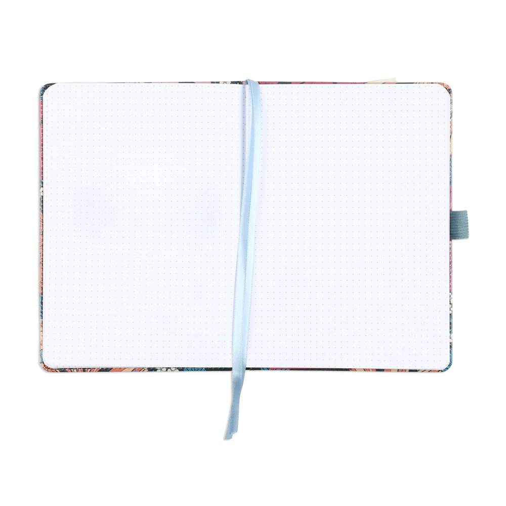Retro Blooms - Bullet Dot Grid Happy Journal® - 80 Sheets - 160gsm Paper 5 Retro Blooms - Bullet Dot Grid Happy Journal® - 80 Sheets - 160gsm Paper