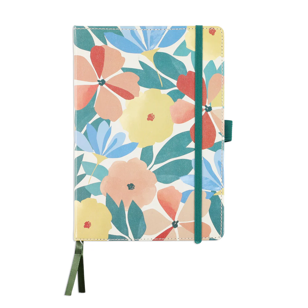 Muted Meadow - Bullet Dot Grid Happy Journal® - 80 Sheets - 160gsm Paper