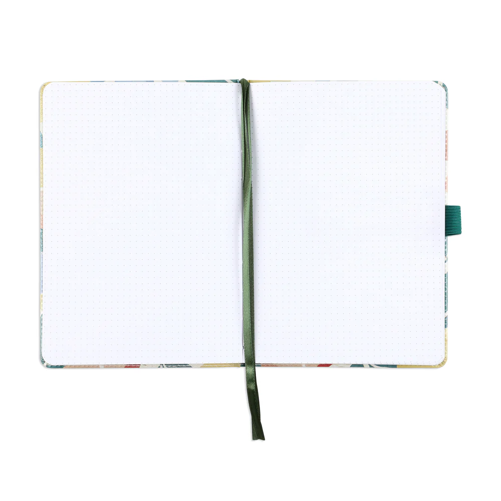 Muted Meadow - Bullet Dot Grid Happy Journal® - 80 Sheets - 160gsm Paper 5 Muted Meadow - Bullet Dot Grid Happy Journal® - 80 Sheets - 160gsm Paper