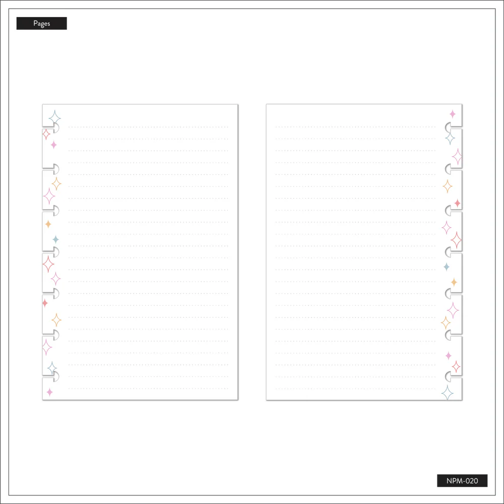 Butterfly Bliss - Dotted Lined Mini Notebook - 60 Sheets 7 Butterfly Bliss - Dotted Lined Mini Notebook - 60 Sheets