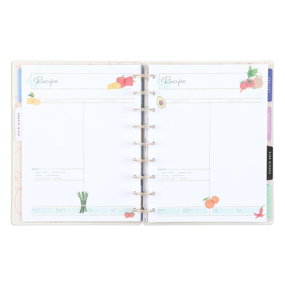 Cooking 101 - Classic Recipe Organizer - 81 Sheets 6 Cooking 101 - Classic Recipe Organizer - 81 Sheets